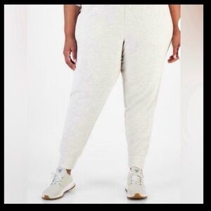 New w tags- 2X Ideology Light Beige Plus Joggers